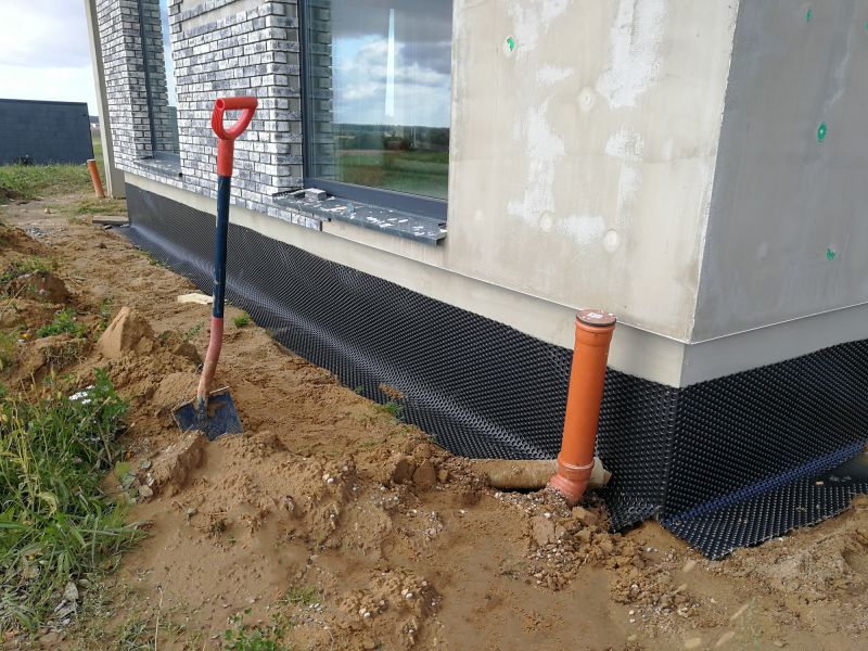 Completed Drainage System