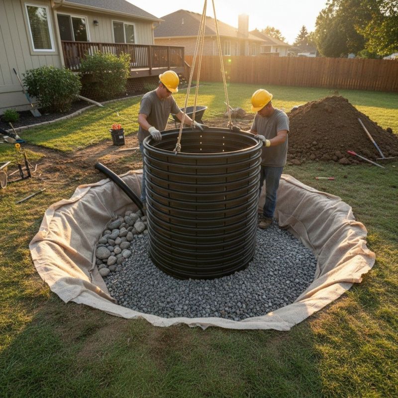Dry Well Installation
